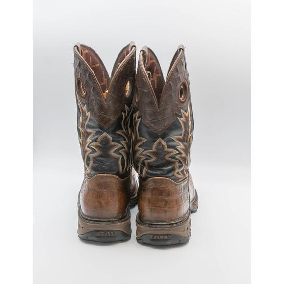 DURANGO Maverick XP Steel Toe ASTM Certified Western Work Boots Mens 9.5 M main image 4